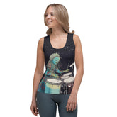 Tempo Harmony Women's Tank Top on model.